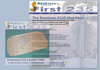 Beneteau First 235 Owner Mods